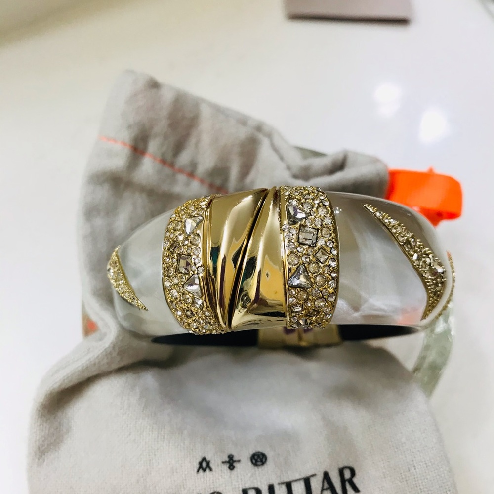 NWT Alexis Bittar Origami Inlay Bracelet - Picture 6 of 12